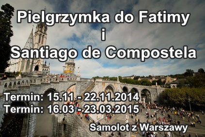 Fatima i Santiago de Compostela pielgrzymki